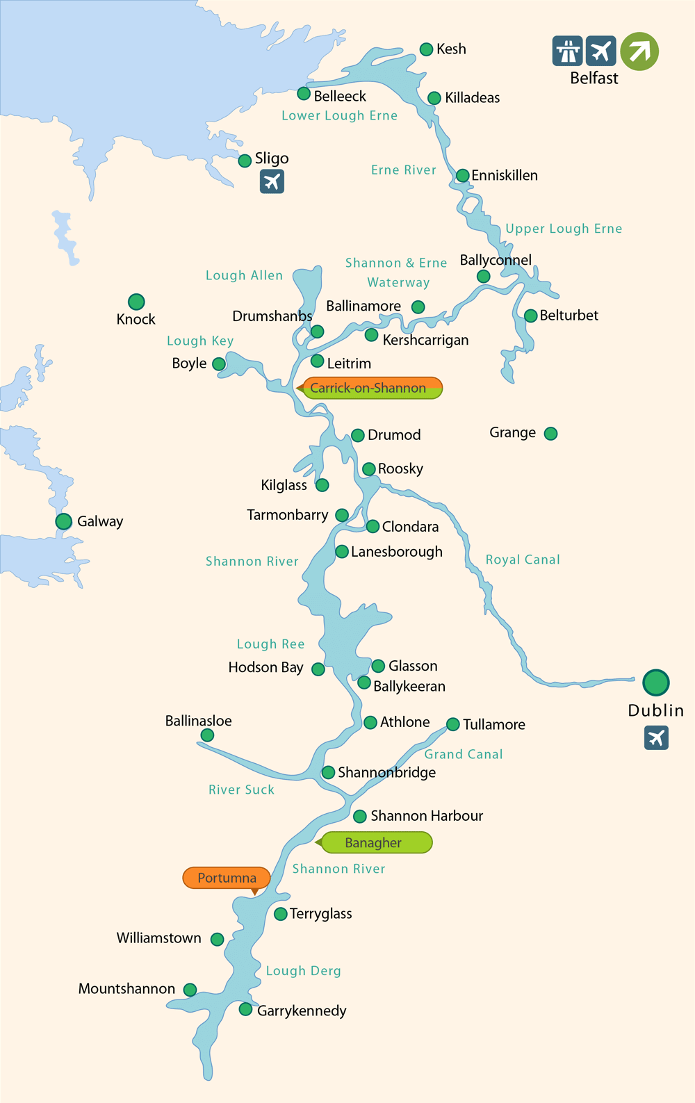 Shannon-ireland-map